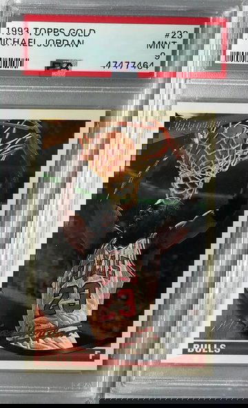 Michael Jordan 1993 Topps GOLD #23 - PSA 9 Mint