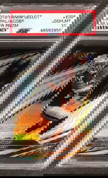 2019 Panini Select Josh Jacobs Silver Prizm