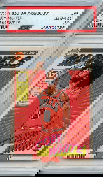 Coby White Marvels PSA 10