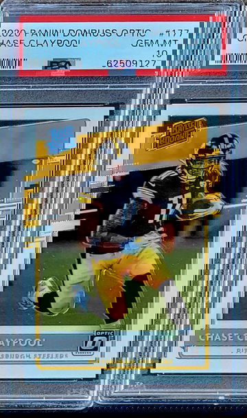 2020 CHASE CLAYPOOL Panini Donruss Optic PSA 10 Rookie RC #177