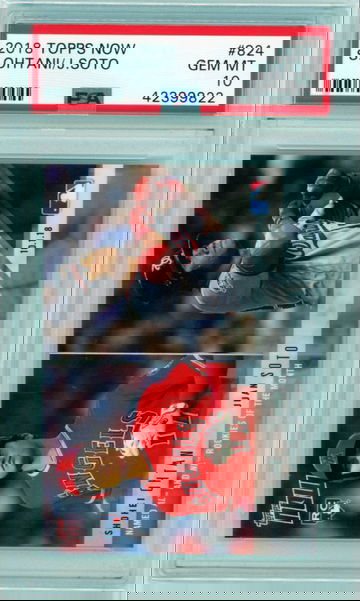 2018 Topps Now #824 S.Ohtani/J.Soto PSA 10 GEM MINT!!