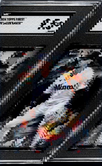 2024 Topps Finest Jacob Amaya #296 RC SGC 9.5