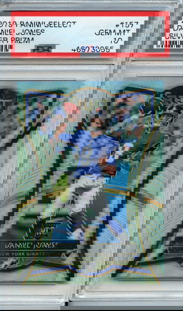 Daniel Jones Select Premier Silver PSA 10