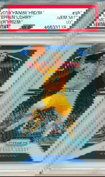 2019 Prizm Stephen Curry Silver Prizm PSA 10