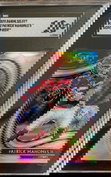 2020 Panini Select Patrick Mahomes II Silver Prizm SGC 10