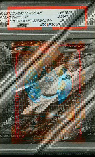 2023 Topps Chrome Planetary Pursuit Mercury Brandon Miller #PPM5 RC PSA 9