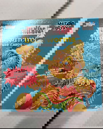 Lot of (5) Mega boxes Topps Garbage Pail Kids Book Worms Sticker Cards 