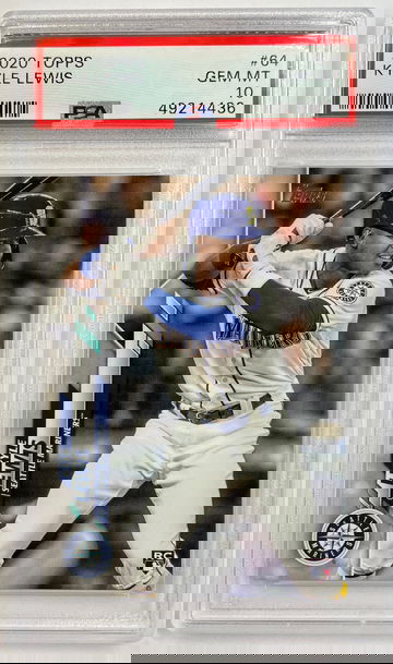 2020 Topps #64 Kyle Lewis PSA 10