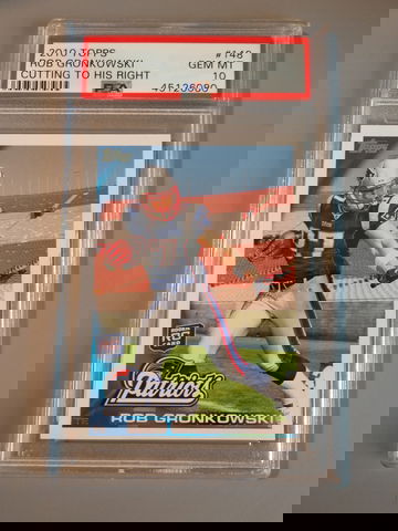 2010 Topps Rob Gronkowski #148 PSA 10 