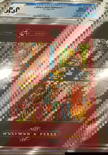 HISTORY OF THE DC UNIVERSE #1, CGC 8.0 VF