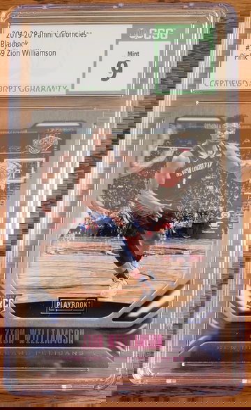 2019-20 Panini Chronicles Playbook Zion Williamson Rookie #169 Pink Foil CSG 9 - Pelicans