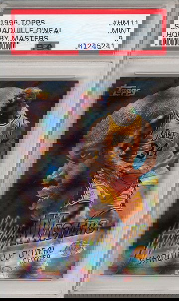 1996 Topps Hobby Masters #HM11 Shaquille O'Neal PSA 9