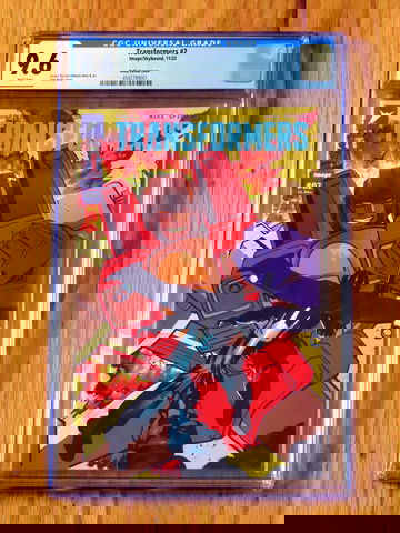 TRANSFORMERS #2 REILLY VARIANT CGC 9.6 NM+ WP 2023 Incentive 1:50 ratio G.I. Joe