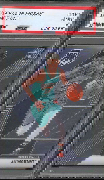 2019 Mosaic Ja Morant RC PSA 9