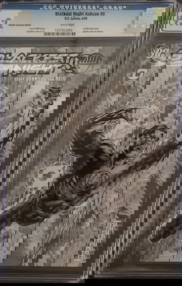 Blackest Night #0 Ashcan Retailer Incentive Variant