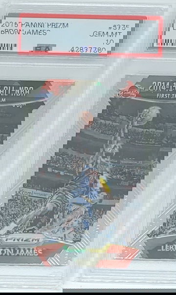 2015 Prizm Lebron James #375 PSA 10 GEM MINT