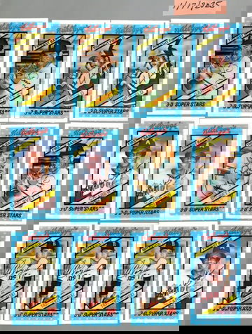 1980 Kellogg's 3 D Baseball Glossy Cards Lot 170 Minty Mint Stars Hofer's