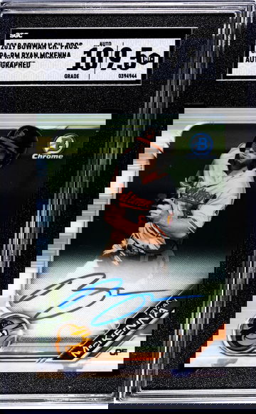 2019 Bowman Chrome #CPA-RM Ryan McKenna SGC 9.5