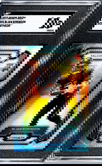 2023 Panini Prizm #305 Bijan Robinson Silver Prizm SGC 10