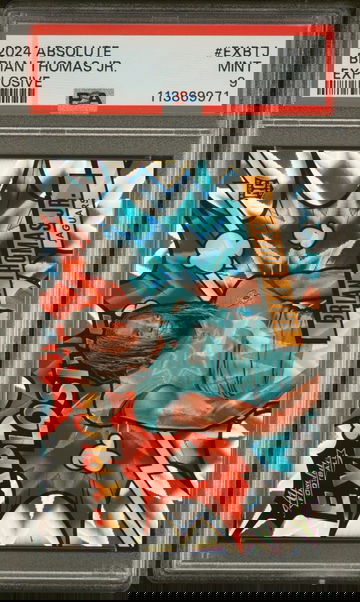 2024 Panini Absolute Explosive Brian Thomas Jr. #EX-BTJ RC PSA 9