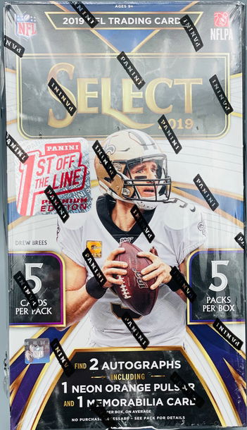 2019 Panini Select Football FOTL First off the line