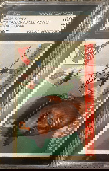 1955 Roberto Clemente Topps SGC 5