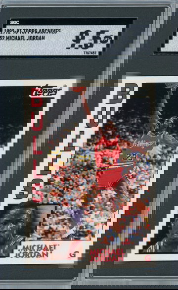 1992 Topps Archives Michael Jordan #52 SGC 9.5