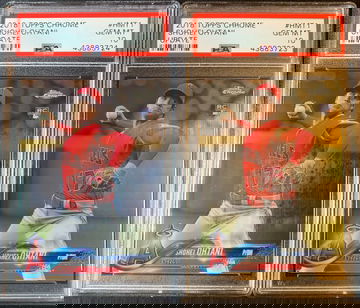 2018 Topps Chrome Shohei Ohtani Rookie Update PSA 10 Lot of 2