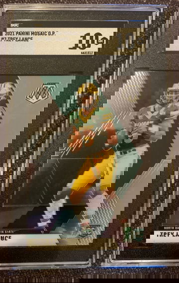 2021 mosaic draft pick trey Lance sgc 10