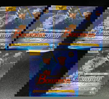 2021 Bowman Sapphire Edition Lot x3