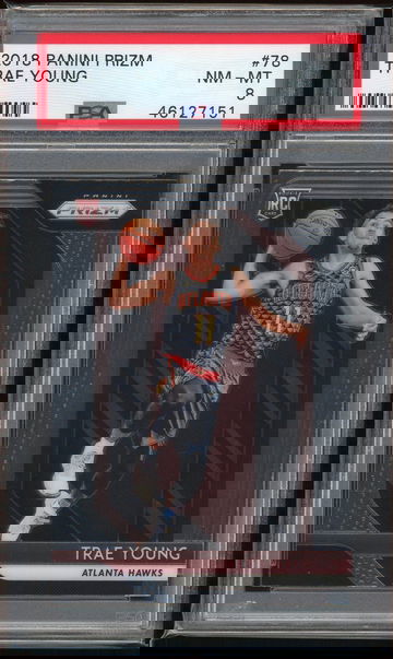 2018 Panini Prizm Trae Young PSA 8