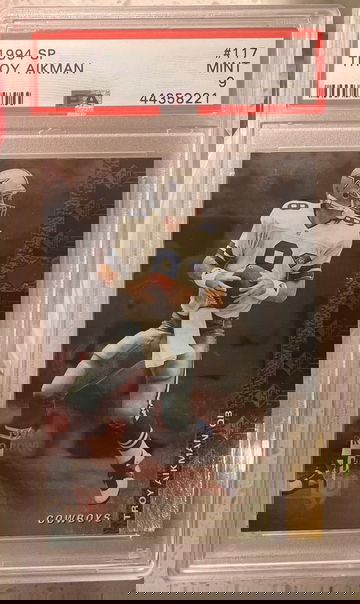 1994 SP Troy Aikman PSA 9