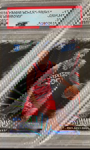 2016 Ben Simmons Panini Black Friday Wedges Rookie RC PSA 10 Pop 1!!