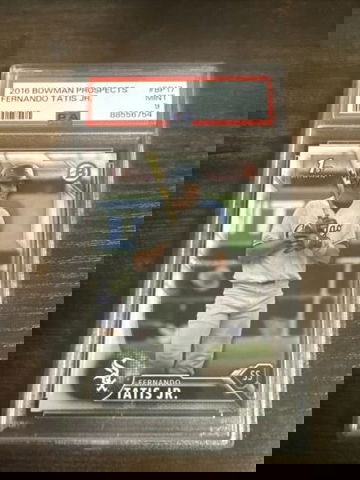 2016 BOWMAN FERNANDO TATIS JR #BP17 1ST BOWMAN PROSPECT PSA 9 MINT PADRES