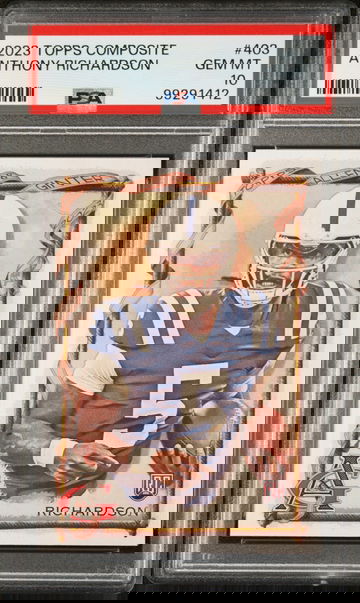 Anthony Richardson 2023 Topps Allen & Ginter Rookie NFL #403 Card PSA 10 Gem