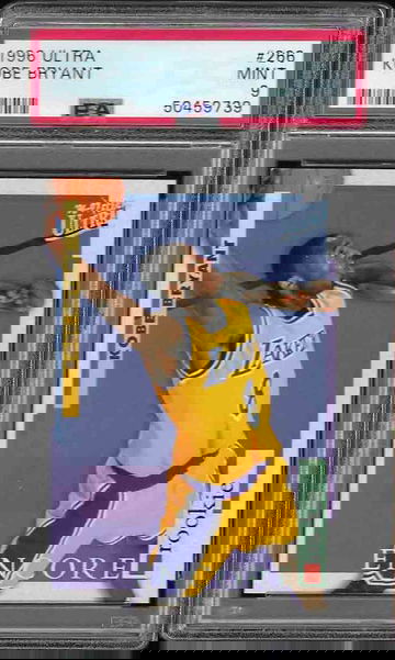 1996 ULTRA #266 KOBE BRYANT PSA 9