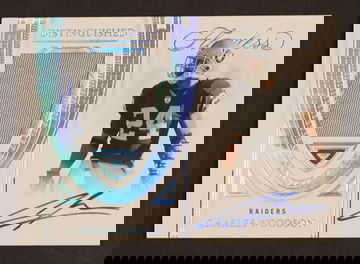 2022 Panini Flawless Distinguished Bronze Charles Woodson #DPA-CW Patch Auto