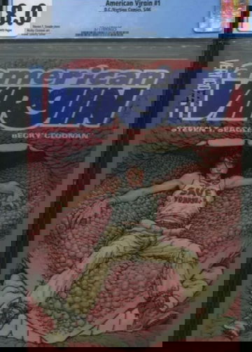 American Virgin #1 CGC 8.0