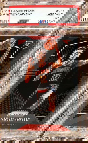 De'Andre Hunter 2019 Prizm #251 PSA 10 Deandre Hunter