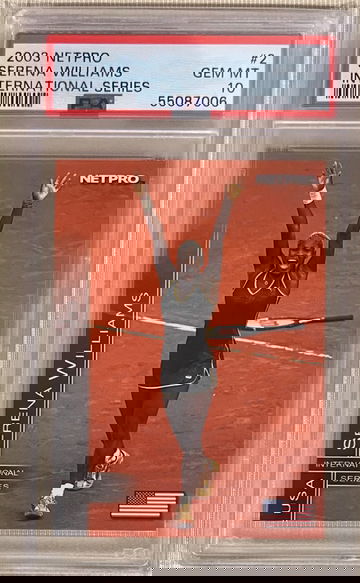 2003 Netpro #2 International Series Serena Williams Rookie PSA 10