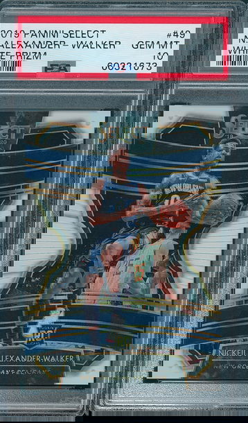 2019 Select Nikeil Alexander-Walker #49 White Prizm /149 PSA 10