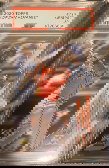 2020 Topps Series 1 Yordan Alvarez #276 PSA 10 Gem Mint