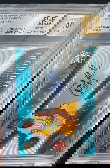 Chris Paul Rookie Auto Trilogy BGS 