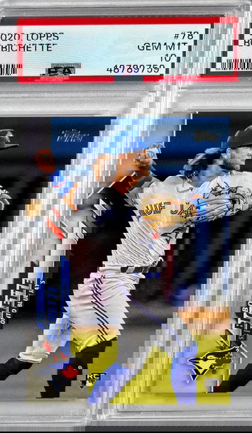 2020 Topps Bo Bichette Rookie Card RC PSA 10 (Gem Mint)