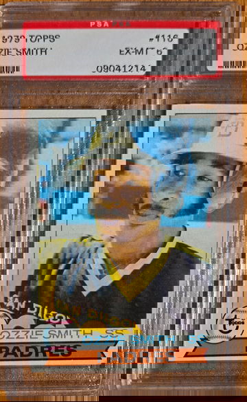 1979 Topps 116 Ozzie Smith PSA 6