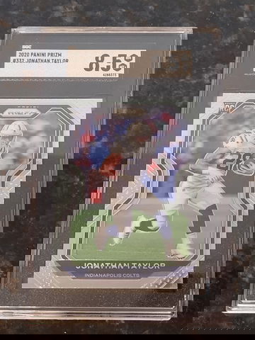 2020 Panini Prizm Jonathan Taylor SGC 8.5
