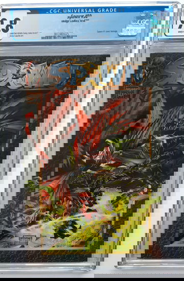 SPAWN #50 CGC 9.8 FREE S/H.