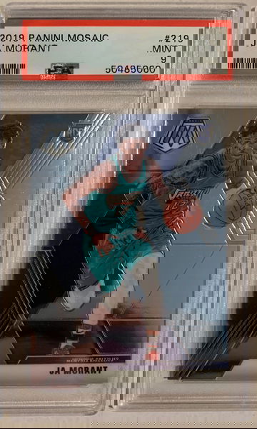 2019 Panini Mosaic Ja Morant #219 Rookie RC PSA 9 Mint