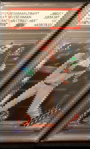 2019 Bowman Chrome Draft Adley Rutschman Refractor PSA 10