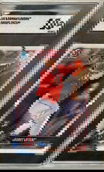 2018 bowman chrome Shohei ohtani SGC 10 #1